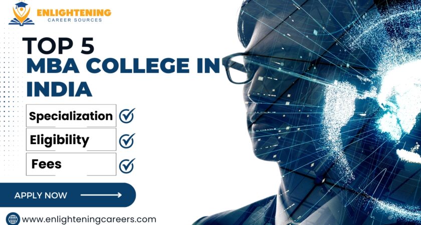 Top 5 Online MBA Colleges in India