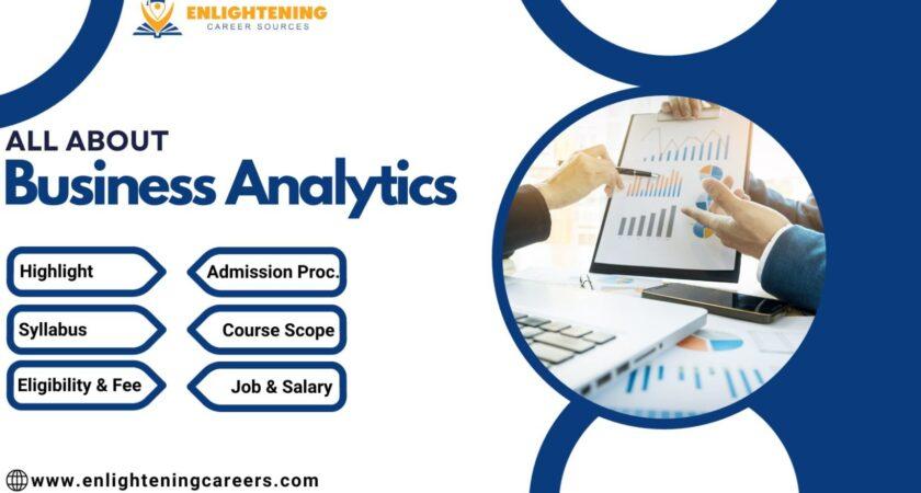 MBA In Business Analytics: Admission Syllabus Fees Salary & Other Details