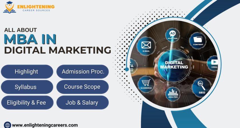 MBA in Digital Marketing: Admission Syllabus Fees Salary & Other Details