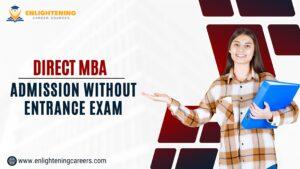 Direct MBA Admission without Entrance Exam